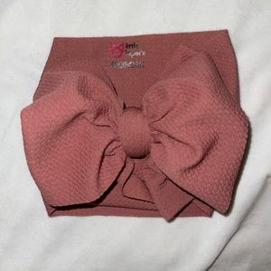 Little Lopers Newborn Messy Headwrap Bow